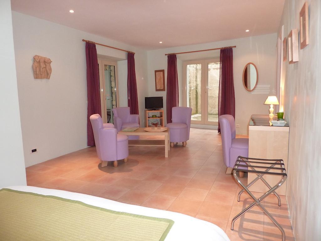 Bed and Breakfast Le Mas Del Sol à Bonnieux Chambre photo